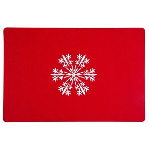 Altom Prestieranie Snowflake červená, 30 x 45 cm, sada 4 ks