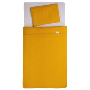 Babymatex Bavlnené obliečky do postieľky žltá, 100 x 135 cm, 40 x 60 cm