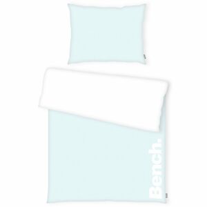 Bench Bavlnené obliečky bielo-modrá, 140 x 200 cm, 70 x 90 cm