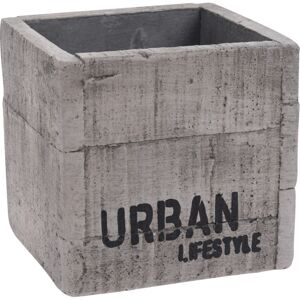 Cementový obal na kvetináč Urban lifestyle, 12 x 11,5 cm