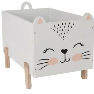 Dekoračný úložný box Hatu Mačka, 50 x 36 cm