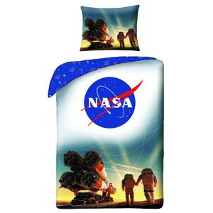 Halantex Detské bavlnené obliečky NASA, 140 x 200 cm, 70 x 90 cm