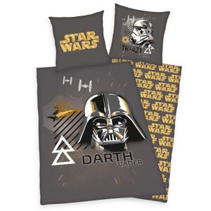 Herding Detské bavlnené obliečky Star Wars Dart Vader, 135 x 200 cm, 80 x 80 cm