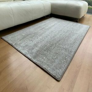 Vopi Kusový koberec Capri taupe, priemer 120 cm