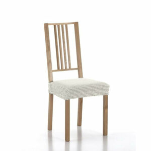 Forbyt Multielastický poťah na sedák na stoličku Sada ecru, 40 - 50 cm, sada 2 ks