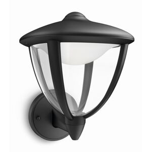 Philips 15470/30/16 Robin Vonkajšie nástenné LED svietidlo 24 cm, čierna