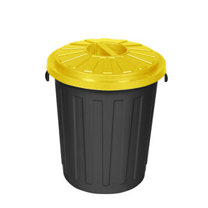 Plastový odpadkový kôš Mattis 45 l, žltá
