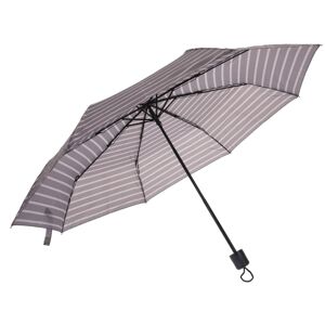 Skladací dáždnik sivá, 52,5 cm