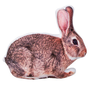Jahu Tvarovaný 3D vankúšik Zajac, 30 x 40 cm