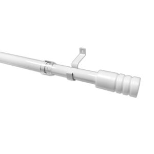 Gardinia Vitrážna tyčka Modern biela 19 mm, 135 - 225 cm